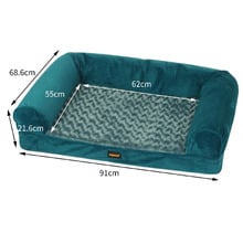 PaWz Velvet Dog Bed